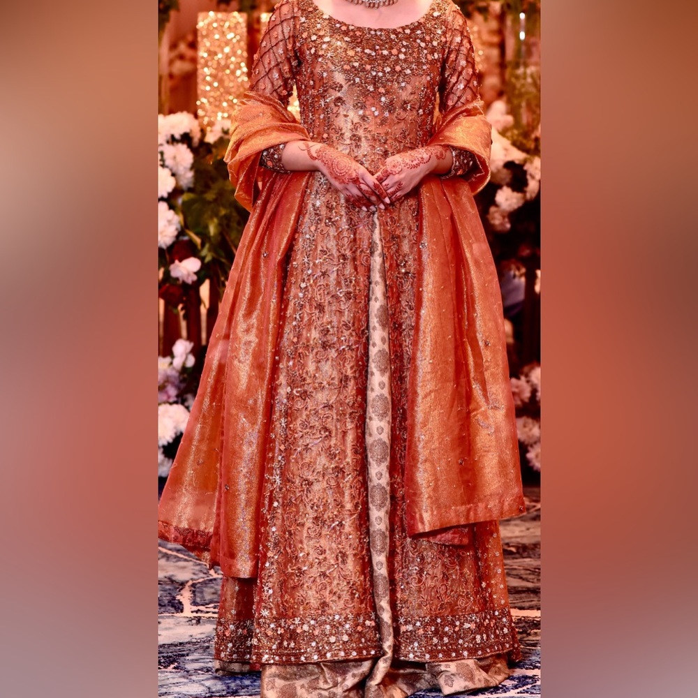 Shakeels Zeeshan Danish Heavy Pakistani Designer Dress